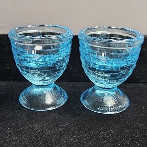 Longeberger Basketweave Egg Cups